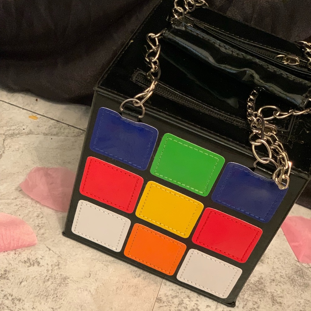 Rubix cube handbag